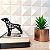 Escultura Cachorro Minimalista em Resina Class - Imagem 2
