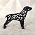 Escultura Cachorro Minimalista em Resina Class - Imagem 6