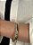 BRACELETE JADE TRABALHADO BANHADO A OURO 18K - Imagem 2