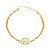 PULSEIRA GRAZI OCTAGONAL HONEY BANHADO A OURO 18K - Imagem 2
