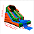 Tobogã Inflável Premium Slide - Verde, Laranja e Azul - c/ Motor - Imagem 3