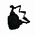 Shoulder Bag Chronic 017 Preto Transversal - Imagem 2