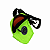 Shoulder Bag Chronic 021/010V2 Verde Fluor Transversal - Imagem 4