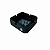 Cinzeiro Silicone Quadrado Preto - Imagem 3