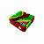 Cinzeiro Silicone Quadrado Rasta 3 - Imagem 3