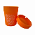 Cinzeiro Portátil PVC Laranja - Imagem 3