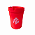 Cinzeiro Portátil PVC Vermelho Fluor - Imagem 2