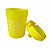 Cinzeiro Portátil PVC Amarelo Fluor - Imagem 3