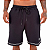 Bermuda Moletom Chronic Preto Bolso Faca - Imagem 1