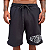 Bermuda Moletom Chronic Preto Tag Bordado - Imagem 2