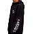 Blusa Moletom W943 Preto Bordado Braço - Imagem 2