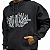 Blusa Moletom W943 Preto Tag Bordado Premium - Imagem 2