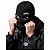 Touca Black Balaclava Burglar - Imagem 1