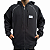 Blusa Moletom 016 Preto Aberto - Imagem 3