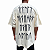 Camiseta Oversized Chronic x Thaíde Corpo Fechado Bege - Imagem 1