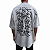Camiseta Oversized Chronic x Thaíde O Corre Cinza - Imagem 1
