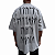 Camiseta Oversized Chronic x Thaíde Corpo Fechado Cinza - Imagem 1