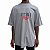 Camiseta Oversized Chronic x Thaíde Corpo Fechado Cinza - Imagem 2