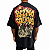 Camiseta Oversized Chronic x Thaíde Ritmo e Poesia Preto - Imagem 1