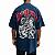 Camiseta Oversized Chronic 4465 Marinho Bavieira - Imagem 1