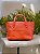 Bolsa coral couro legítimo - Imagem 2