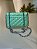 Bolsa verde couro legítimo P - Imagem 3