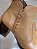 Bota couro legítimo nude cano curto - Imagem 3