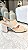 Sandália Off white 2 tiras largas salto - Imagem 1