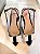 Sapatilha slingback preta laço off - Imagem 5
