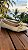 Sapatilha off white enfeite ouro - Imagem 4