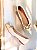 Sapatilha off white enfeite ouro - Imagem 5