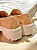 Mocassim tratorado couro bege - Imagem 4