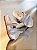 Papete off white strass prata importado - Imagem 3