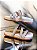 Papete off white strass prata importado - Imagem 4