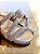 Papete off white strass prata importado - Imagem 5