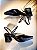 Scarpin preto salto bloco - Imagem 3