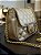 Bolsa afim Paris P ouro ligth couro leg - Imagem 1