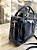 Bolsa 2 bolsos preta couro legítimo - Imagem 5