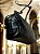 Mini bag preta couro legítimo - Imagem 4