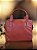 Bolsa 2 bolsos carmim couro legítimo - Imagem 5
