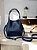Bolsa bucket marinho couro legítimo - Imagem 5
