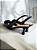 Scarpin preto flor salto fino - Imagem 5