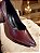 Scarpin paris marsala salto bloco - Imagem 5