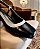 Scarpin paris bicolor salto bloco - Imagem 1