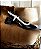 Scarpin paris bicolor salto bloco - Imagem 4