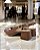 Peep Toe castanho salto bloco - Imagem 1