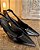 Slingback Paris Preto Salto Fino - Imagem 2