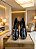 Mocassim Preto Paris Solado Alto - Imagem 1