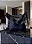 Bolsa Slouchy Preta Couro Legítimo Nobre - Imagem 2