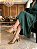 Slingback Ouro Velho Salto Bloco - Imagem 5